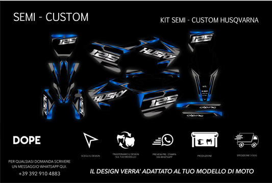 SEMI CUSTOM GRAPHICS HUSQVARNA #10