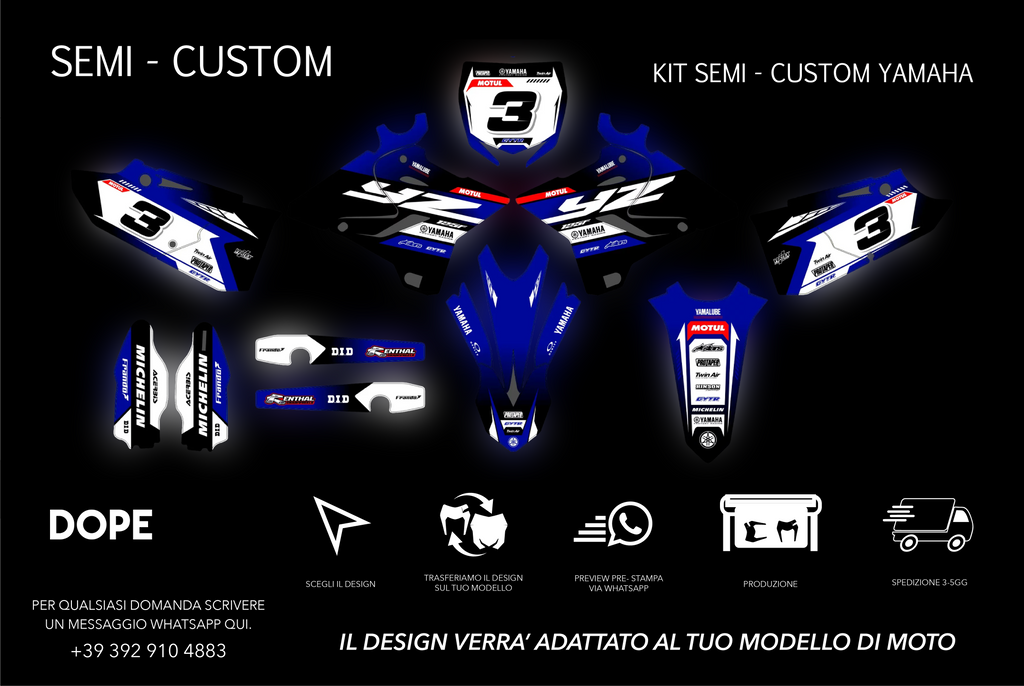 SEMI CUSTOM GRAPHICS YAMAHA #5