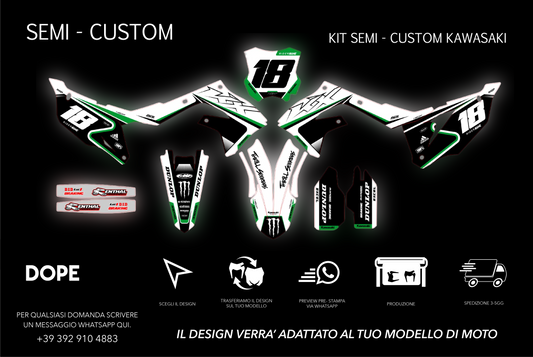 SEMI CUSTOM GRAPHICS KAWASAKI #6