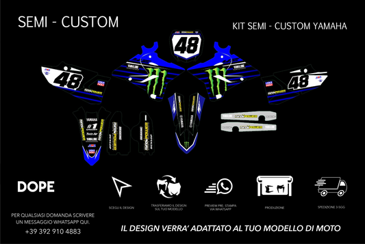 SEMI CUSTOM GRAPHICS YAMAHA #6