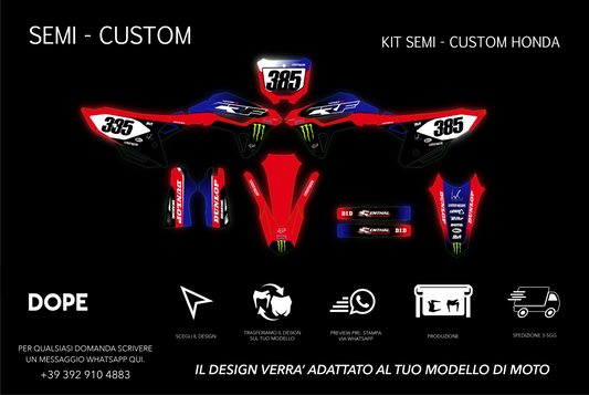 SEMI CUSTOM GRAPHICS HONDA #4