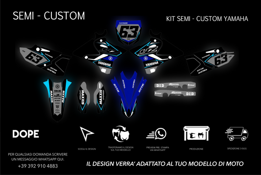 SEMI CUSTOM GRAPHICS YAMAHA #7
