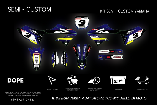 SEMI CUSTOM GRAPHICS YAMAHA #10