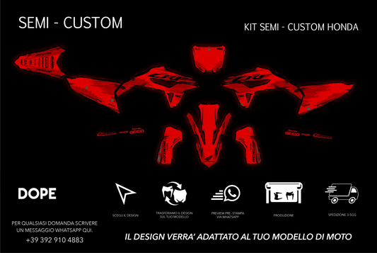 SEMI CUSTOM GRAPHICS HONDA #8