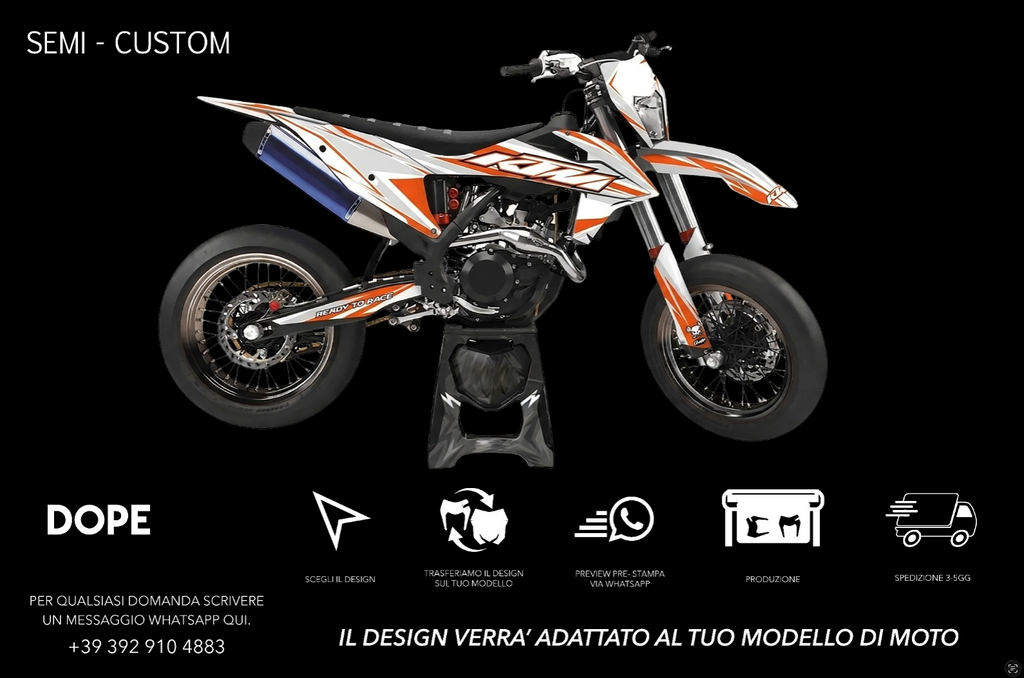 SEMI CUSTOM GRAPHICS KTM #5