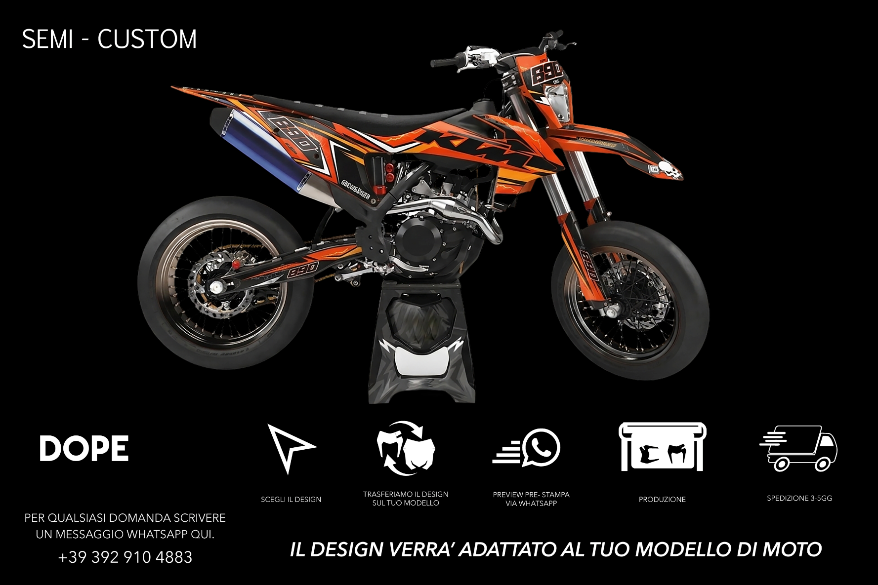 SEMI CUSTOM GRAPHICS KTM #2