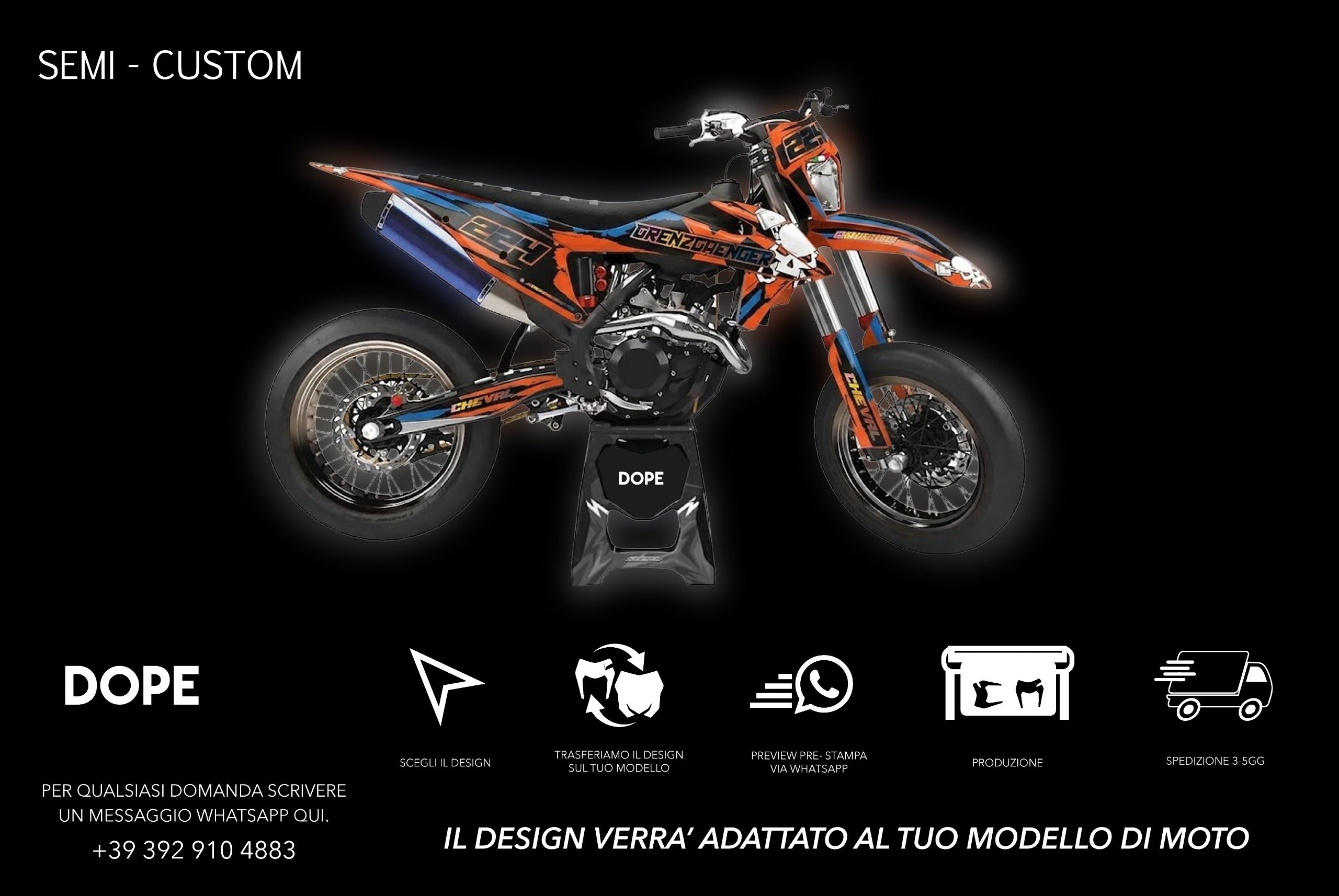SEMI CUSTOM GRAPHICS KTM by Marco Romanetto