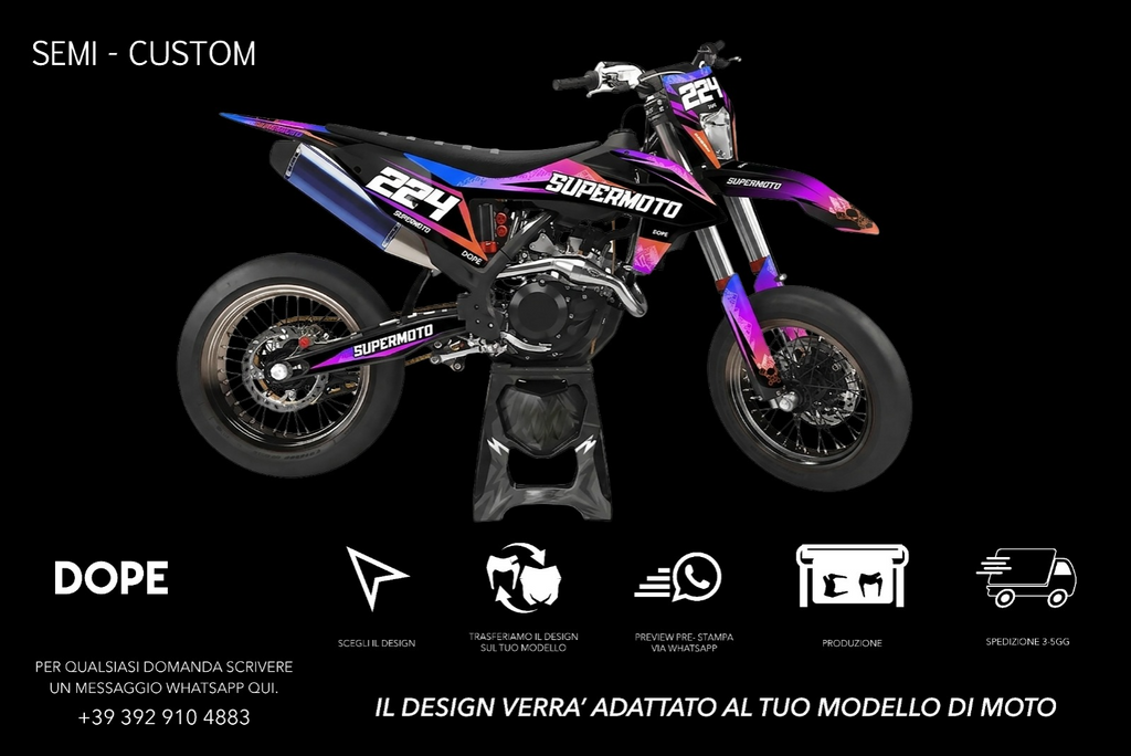 SEMI CUSTOM GRAPHICS KTM #4