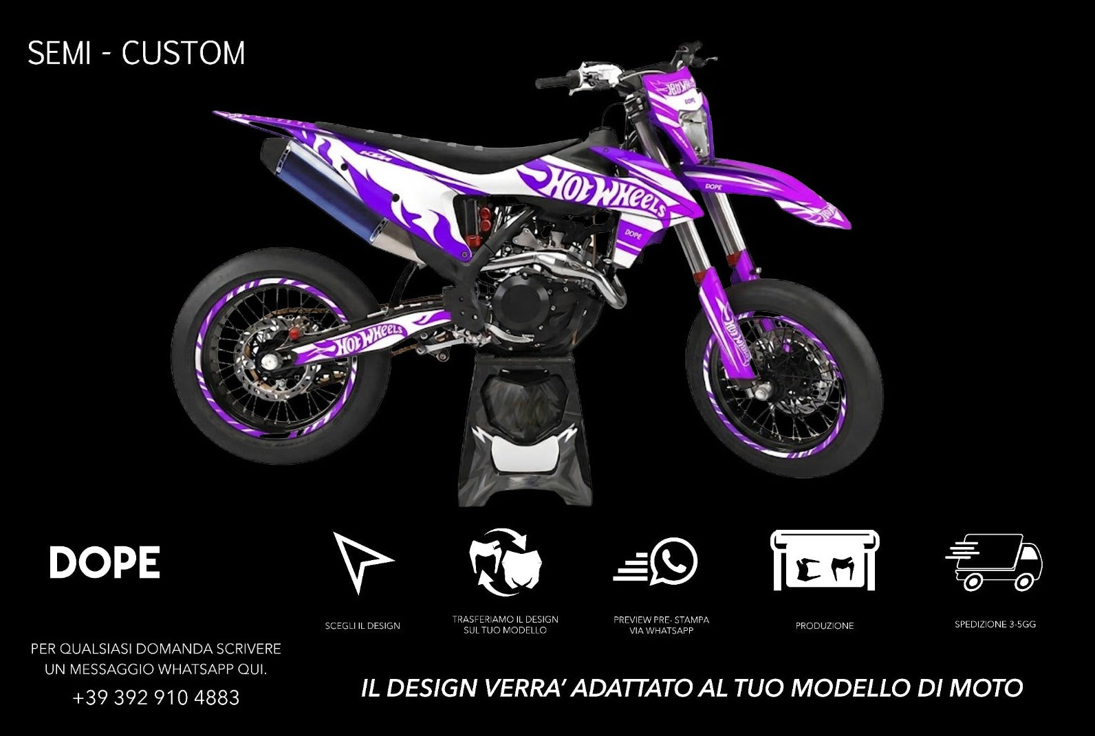SEMI CUSTOM GRAPHICS KTM #3