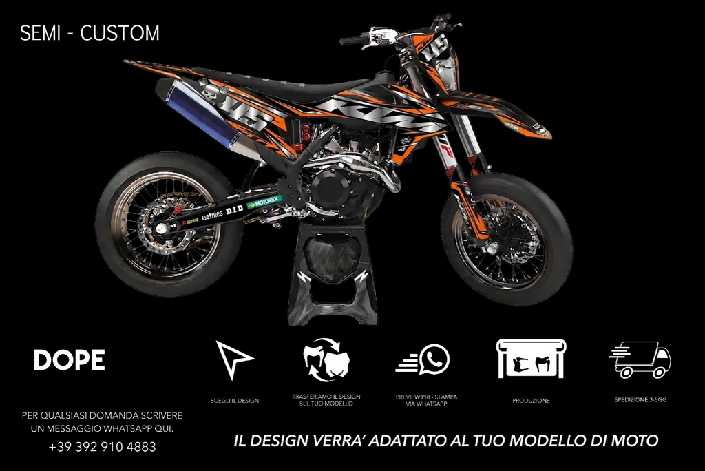SEMI CUSTOM GRAPHICS KTM #13